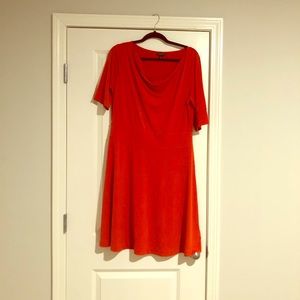 Banana Republic cowl neck knee length dress